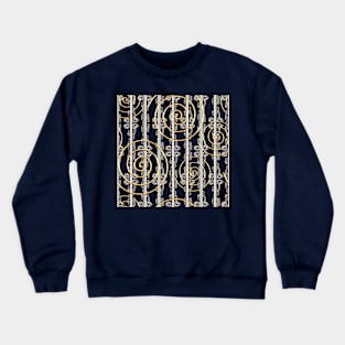 Spiral geometric pattern Crewneck Sweatshirt